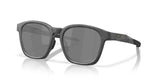 OAKLEY Shackle Sonnenbrille in mattem Schwarz mit Camo-Design und Prizm Schwarz Gläser, sportliche Brille für den Alltag