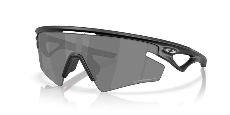 OAKLEY Sphaera™ Slash Sonnenbrille in matt schwarz mit Prizm schwarz Polarized Gläsern, modernes Design, sichtbare Brillengläser