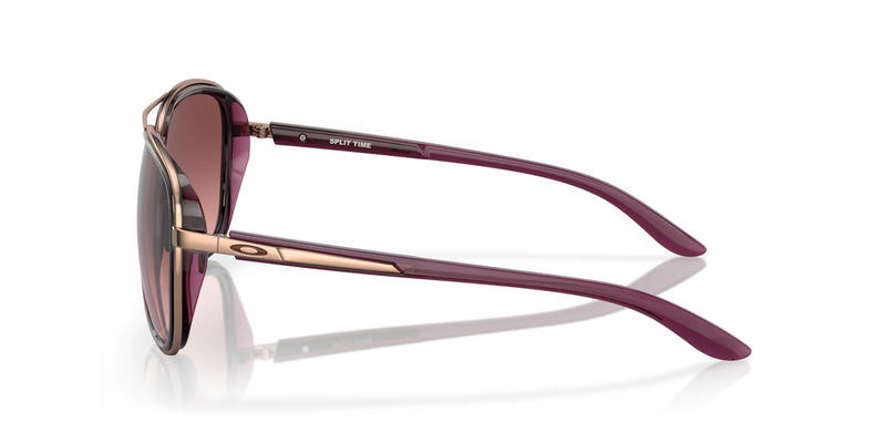 OAKLEY Split Time Sonnenbrille Crystal Raspberry - G40 schwarz Gradient Gläser