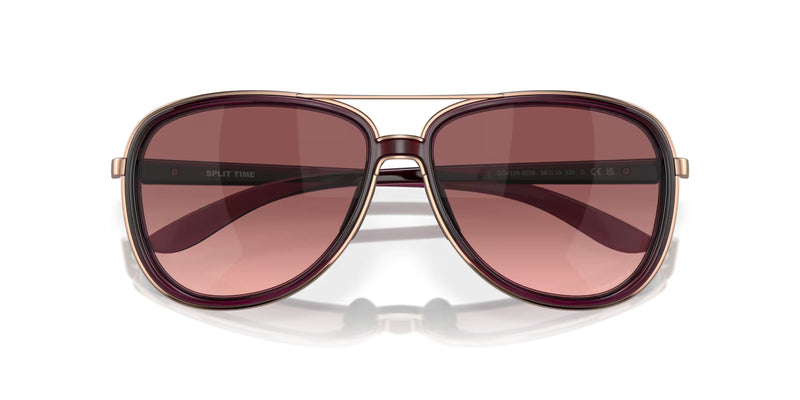OAKLEY Split Time Sonnenbrille Crystal Raspberry - G40 schwarz Gradient Gläser