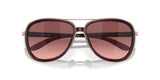 OAKLEY Split Time Sonnenbrille Crystal Raspberry - G40 schwarz Gradient Gläser