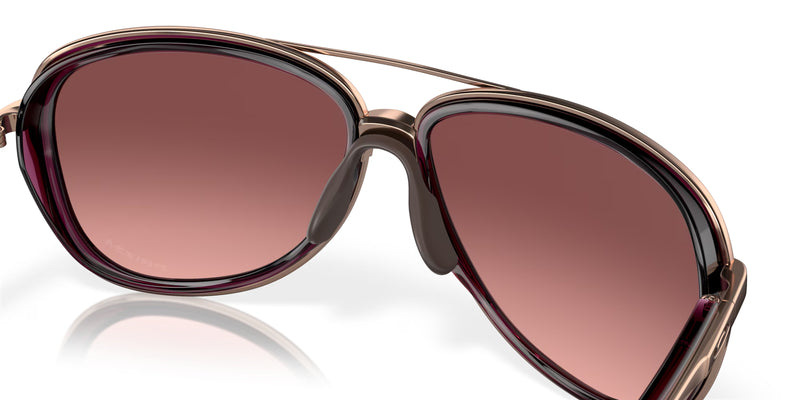 OAKLEY Split Time Sonnenbrille Crystal Raspberry - G40 schwarz Gradient Gläser