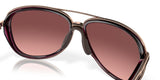 OAKLEY Split Time Sonnenbrille Crystal Raspberry - G40 schwarz Gradient Gläser