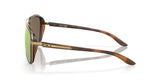 OAKLEY Split Time Sonnenbrille braun Tortoise - Prizm Rose Gold Polarized Gläser