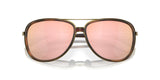 OAKLEY Split Time Sonnenbrille braun Tortoise - Prizm Rose Gold Polarized Gläser