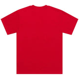 Troy Lee Designs Signature T-Shirt Team Rot, bequeme Freizeitbekleidung aus weichem Stoff, mit TROY LEE DESIGNS Logo auf der Vorderseite