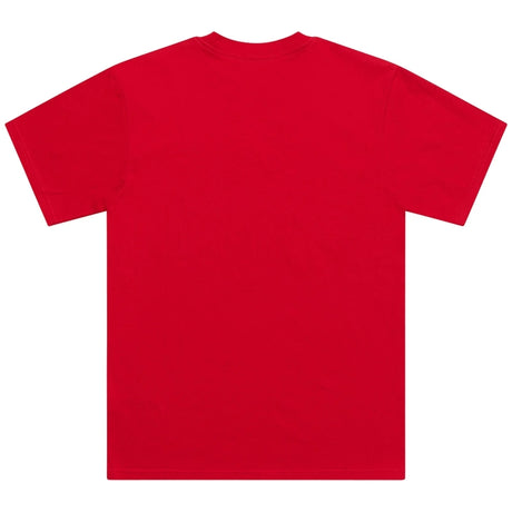 Troy Lee Designs Signature T-Shirt Team Rot, bequeme Freizeitbekleidung aus weichem Stoff, mit TROY LEE DESIGNS Logo auf der Vorderseite