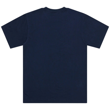 Troy Lee Designs Signature T-Shirt in Dunkelblau, Freizeitbekleidung, weiches Material, sichtbare Logo auf der Brust
