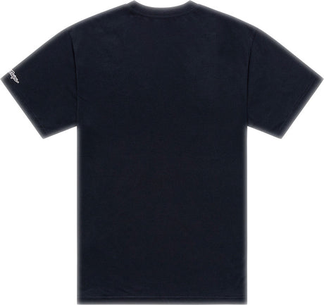 Schwarzes TROY LEE DESIGNS Badge Jugend T-Shirt, Freizeitbekleidung mit Logo-Aufdruck, frontal sichtbar