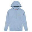 Rauchblaue Troy Lee Designs Peace Out Damen Hoodie aus Freizeitbekleidung, komfortabel und stilvoll mit Peace-Out-Design.
