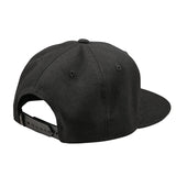Schwarzer TROY LEE DESIGNS Flat Bill Snapback Signature Cap, Freizeitbekleidung, sichtbares Design und Markenlogo