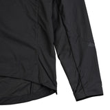 Troy Lee Designs Drift Windbreaker Mono Carbone, schwarze Freizeitjacke mit Logo, winddicht und sportlich für Damen und Herren