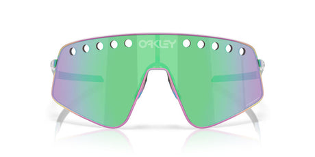 OAKLEY Sutro TI Sweep Sunglasses - Polished Oil Slick Prizm Road Jade Lens