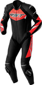 RST Tractech Evo D3O Motorrad Lederkombi - Schwarz/Rot
