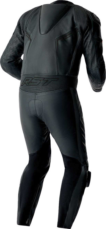 RST S1 D3O Motorrad Lederkombi - Schwarz