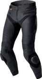 Schwarze RST S1 D30 Leder Motorradhose in Langgröße, Touring-Modell, mit Protektoren und robustem Leder für sicheres Fahren