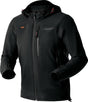 Schwarze RST Havoc D3O Textile Motorradjacke für urbane Fahrer, mit Schutzpolstern und stylischem Design.