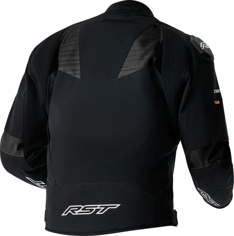 RST Tractech D3O Textile Motorradjacke - Schwarz/Weiß
