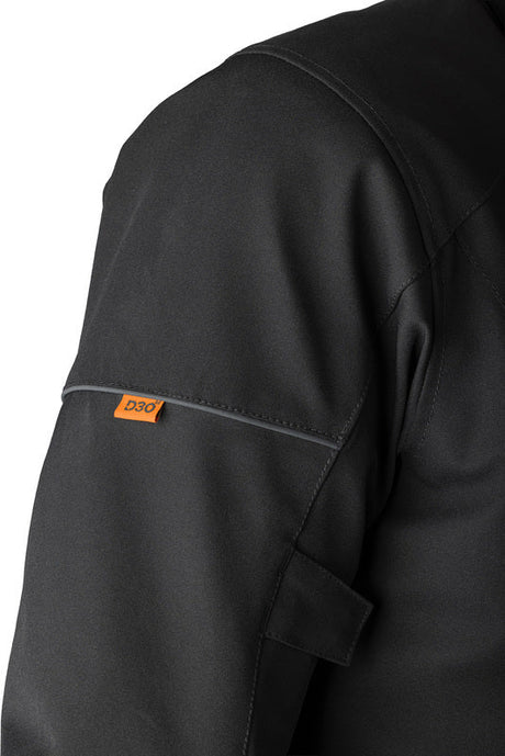 Schwarze RST F4 D3O Textile Motorradjacke, touring, mit Schutzmaterial, für sicheres Fahren auf dem Motorrad.