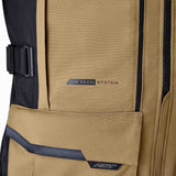 Robuste RST Pro Series Adventure D3O Motorradjacke in Sand und Schwarz mit Schutzpolstern, für Outdoor-Fahrten.