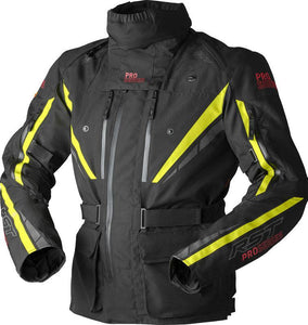 RST Pro Series Paragon D3O Textile Motorradjacke - Schwarz/Flo Gelb