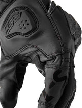 Schwarze RST S1 Motorradhandschuhe aus Leder mit Schutzpolstern für sicheren Halt und Komfort beim Motorradfahren.