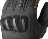 Schwarze RST Pro Series Artic D3O wasserdichte Motorradhandschuhe, langlebig und schützend für den Motorradgebrauch.
