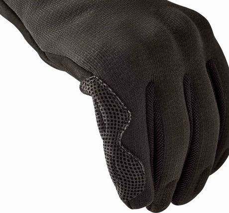 Schwarze RST K-Sport wasserdichte Motorradhandschuhe mit robustem Material und Schutzpolstern, für sicheren Fahrkomfort.