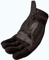 Schwarze RST K-Sport wasserdichte Motorradhandschuhe mit Schutzpolster und verstellbarem Verschluss, für sicheren Fahrkomfort.
