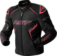 Schwarze RST S1 D3O Textil Damen Motorradjacke für Touren, mit Schutzpolstern, auf einem modelhaften Darstellung.