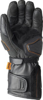 Schwarze Damen Motorradhandschuhe RST Pro Series Artic D3O mit wasserdichter Oberfläche und schützender Polsterung.