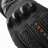 Schwarze Damen Motorradhandschuhe RST Pro Series Artic D3O mit Wassersicht, robuste Handschuhe für den Motorradsport
