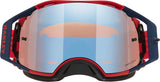 OAKLEY Airbrake MX-Brille in Renault Matte Weiß mit Prizm Sapphire Glas, schützende Sportbrille für Motocross.