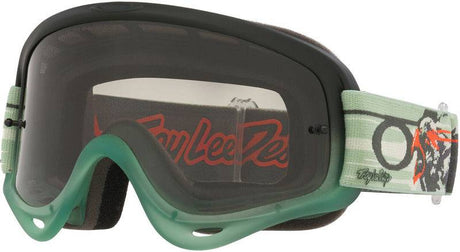OAKLEY O-Frame MX-Brille mit TLD Tribe klaren Glas, robustes Schutzbrillen-Design für Motocross-Fahrer