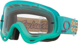 OAKLEY O-Frame MX-Brille mit grauem TLD Falcon Lens, sportliche Schutzbrille für Motocross und Offroad.