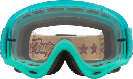 OAKLEY O-Frame MX-Brille mit grauem TLD Falcon Lens, robuste Schutzbrille für Motocross, ergonomisches Design