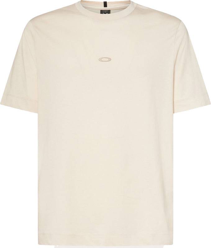 OAKLEY Stacked Flow T-Shirt in Mist, legere Freizeitbekleidung, bequemes Oberteil mit OAKLEY Logo auf der Vorderseite