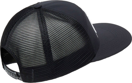 OAKLEY FHR Trucker Cap in Schwarz, Freizeitbekleidung, mit Mesh-Visier und Markenlogo, auf einem weißen Hintergrund.