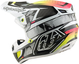 Troy Lee Designs Se5 Carbon Mips Motocrosshelm in Weiß, mit Innenfutter, aerodynamisches Design, für sicheren Schutz beim Motocross.