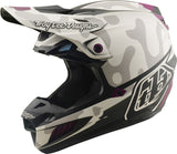 Motocrosshelm TROY LEE DESIGNS Se5 Composite Mips Myth Pumice mit Visier und Belüftungsöffnungen, Schutzhelm für Offroad-Motorradfahren