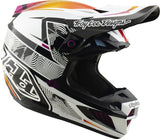 Troy Lee Designs Se5 Composite Mips Motocrosshelm in Schwarz, mit Innenpolster und Visier, für Schutz beim Motocross.