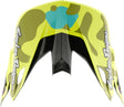 Troy Lee Designs Se5 Composite Motocrosshelmschirm Myth Pumice, Helmzubehör, aus robustem Material, in Pumice-Farbe.