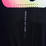 Troy Lee Designs Se Ultra MX-Jersey Proton Schwarz mit schwarzer Farbe und technischen Details für Motocross-Performance