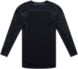 Schwarze TROY LEE DESIGNS Se Ultra MX-Jersey mit Monochrom-Design, bequem und atmungsaktiv für Motocross-Fahrer.