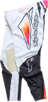Troy Lee Designs MX-Hose Se Ultra Proton in Weiß, robuste Motocross-Hose mit protektorenähnlichem Design.