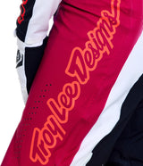 TROY LEE DESIGNS MX-Hose Se Ultra in Schwarz und Fuchsia, strapazierfähige Motocross-Hose mit stylischem Design.