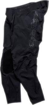 Schwarze Troy Lee Designs MX-Hose Se Ultra Mono mit robustem Material und elastischem Bund, für optimalen Komfort beim Motocross.