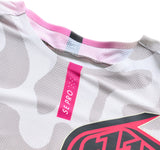 Troy Lee Designs MX-Jersey Se Pro Myth in Dunkelgrün und Pumice, leichtes Motorsport-Trikot mit atmungsaktivem Material