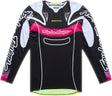 Troy Lee Designs Se Pro MX-Jersey Salvo in Schwarz und Weiß, bequemes Motorradtrikot mit stylischem Design.