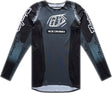 Troy Lee Designs Se Pro MX-Jersey Sever in Schwarz und Grau mit sportlichem Design und atmungsaktivem Material